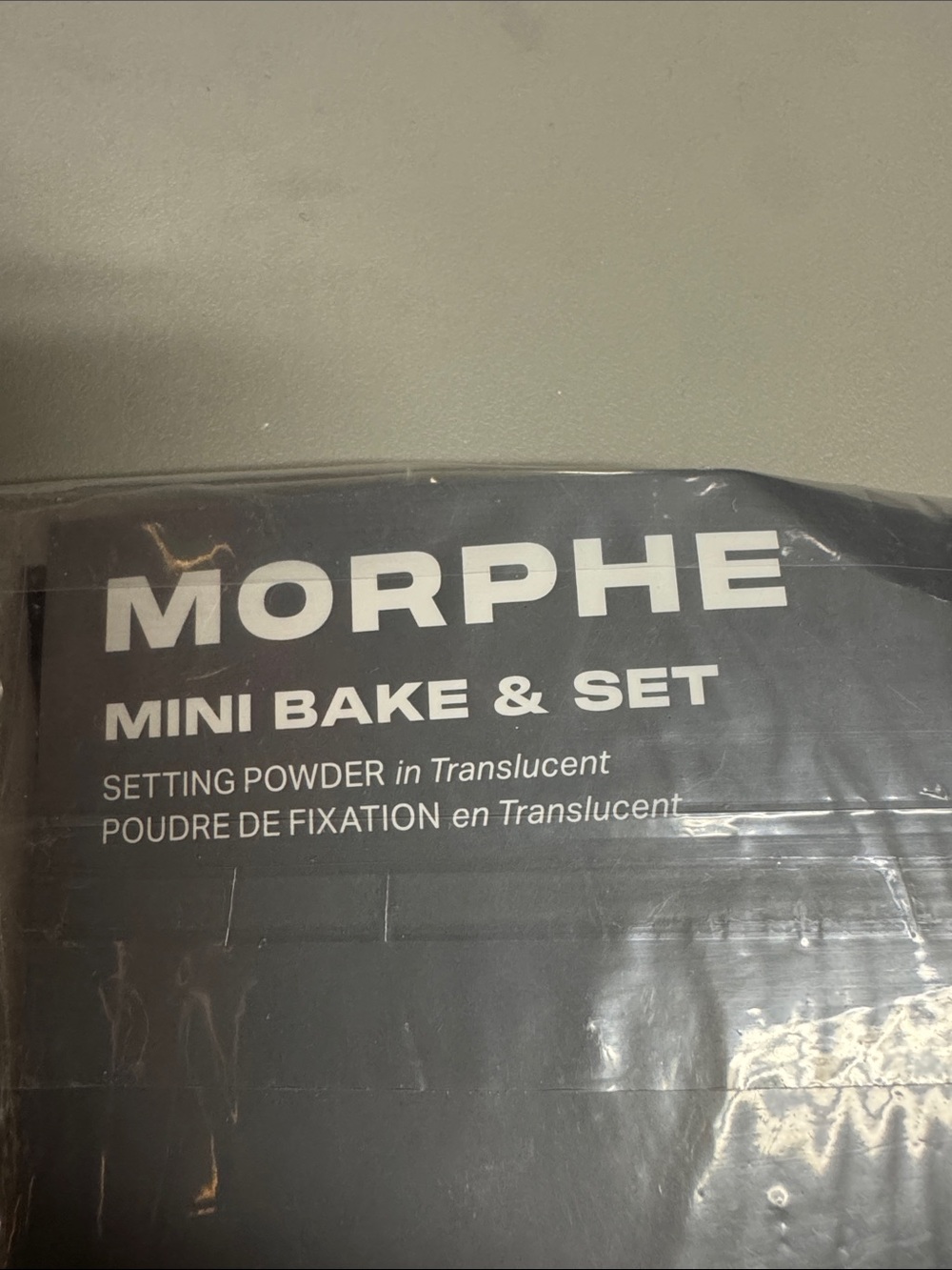 Brand New Morphe Mini Bake & Set Translucent Powder